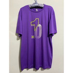Run Calgary Marathon 10K Men's Tee Size XL Purple